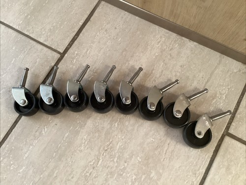 Metal stem rollers castor - x,