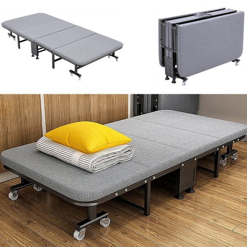 Folding single bed guest - single,