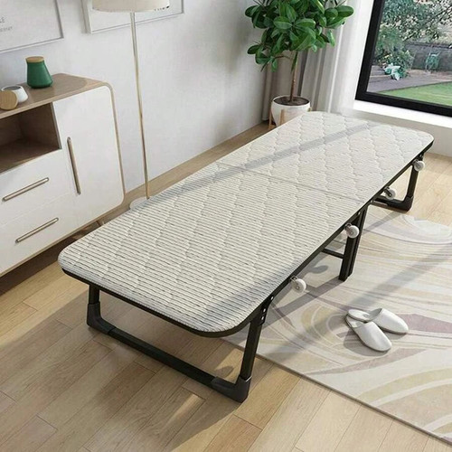 Folding rollaway guest bed - folding,