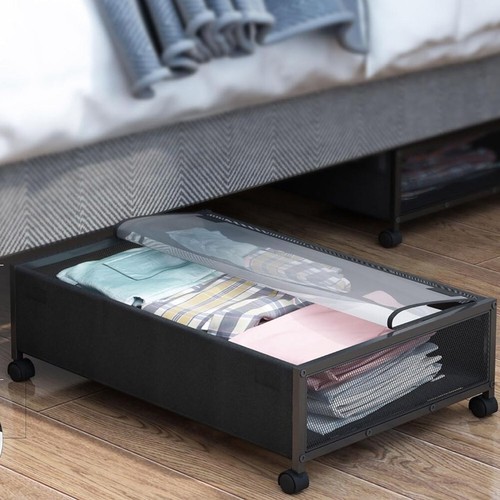 Large metal frame under - frame, bed