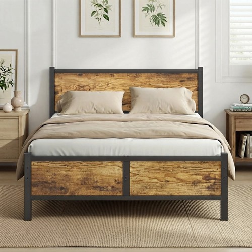 Durable 4ft6 double - 4ft6, bed