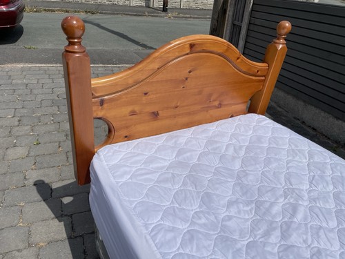 Single wooden divan - wooden,