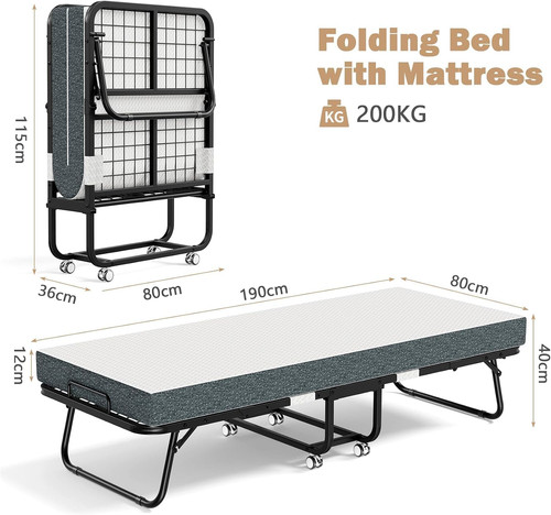 Luxury folding bed - folding,